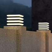 economico Lampioni-Lampada da esterno a LED, lampada da terra impermeabile, per cortile, portico, patio, esterno, terrazza, garage, cortile, lanterna da terra esterna