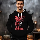 levne Mikiny s kapucí-Výkřik Ghostface Kapuce Pullover Postavička Grafika Pro Pánské Dámské Unisex Dospělé předvečer Všech svatých Karneval 3D tisk Výkon Párty