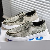 abordables Baskets-Baskets décontractées bleues pour hommes avec un design dégradé, chaussures à lacets confortables pour le streetwear, l&#039;université et les tenues quotidiennes