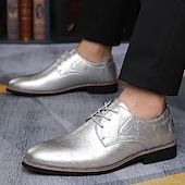 baratos Sapatos Oxford-sapatos sociais masculinos de verniz azul-petróleo brilhante com cadarço – calçados formais elegantes para casamentos e eventos empresariais