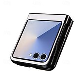 economico Cover Samsung-telefono Custodia Per Samsung Galaxy Z Flip 7 Z Flip 7 FE Z Flip 6 Z Flip 5 Copertura Posteriore Resistente agli urti Retrò TPU Pelle PU