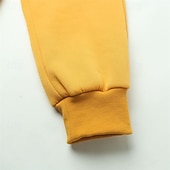 economico Pantaloni della tuta-Per uomo Pantaloni in Pile Pantaloni da tuta Joggers Pantaloni invernali Pantaloni Coulisse Tasca Elastico in vita Semplice Comodità Caldo Sport all&#039;Aperto Quotidiano Moda Casual Nero Giallo