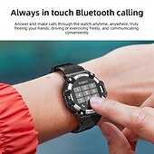 ieftine Ceasuri Smart-LOKMAT ATTACK 2 PRO Ceas inteligent 1.39 inch Uita-te inteligent Bluetooth Pedometru Reamintire Apel Sleeptracker Compatibil cu Android iOS Dame Bărbați Standby Lung Telefon Hands-Free Rezistent la