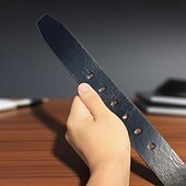 billiga Herrbälten-Herr Skärp Midjebälte Svart 8 PU läder Legering Modernt Modernt Enfärgad / vanlig färg Semester Dagliga kläder Ledigt / vardag