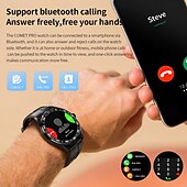 cheap Smartwatch-LOKMAT COMET PRO Smart Watch 1.32 inch Smartwatch Fitness Running Watch Bluetooth Pedometer Call Reminder Activity Tracker Compatible with Android iOS Women Men Long Standby Hands-Free Calls Media
