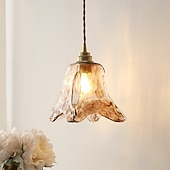 baratos Luzes pendentes-Mini luminária pendente de vidro e cobre com cúpula de vidro, luminária pendente de vidro transparente para quarto, sala de jantar e cozinha