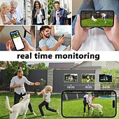 cheap Indoor IP Network Cameras-Outdoor Solar-powered Camera With Smart Ai Alerts Wifi Camera With Dual Lenses 360 View Of Home Security System With Human Detection Automatic Tracking Colour Night Vision And Pir Sensor.
