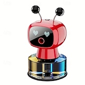 abordables Colgantes y ornamentos para coche-Ambientador inteligente para coche con robot, diseño de carga USB, cuatro configuraciones de intensidad de fragancia, accesorio ideal para coche y regalo perfecto.