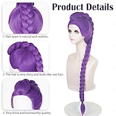 tanie Peruki anime-Kostium inspirowany koreańską idolką, gwiazda popu, peruka do cosplayu, peruki anime, długie proste włosy, dodatek dla kobiet i dziewcząt