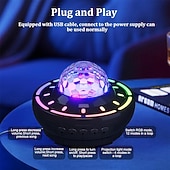 cheap Star Galaxy Projector Lights-Galaxy Projector for Bedroom 4 Lighting Modes Galaxy Light Projector with Bluetooth Speaker and Remote USB Powered Kids Night Light Projectors for Home Decor Teen Girl Gifts