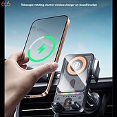 お買い得  車載ホルダー-カーベントフォンマウント 回転可 調整可 取り外し可 電話ホルダー のために 車載 ダッシュボード周り 車のトラック と互換性があります すべての携帯電話 携帯電話アクセサリー