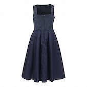 abordables Dirndl-Oktoberfest Dress Dirndl Trachtenkleider Maid Bavarian German Wiesn Women's Traditional Style Cloth Without Blouse