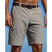 preiswerte Unterteile-Herren Abzippbare Hosen Wanderhosen Softshellhosen Frühling Herbst Außen Normale Passform Wasserdicht Winddicht Unterteile Tasche Schwarz Armeegrün Camping / Wandern Laufen S M L XL XXL