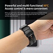 cheap Smartwatch-LOKMAT COMET PRO Smart Watch 1.32 inch Smartwatch Fitness Running Watch Bluetooth Pedometer Call Reminder Activity Tracker Compatible with Android iOS Women Men Long Standby Hands-Free Calls Media