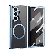 Χαμηλού Κόστους Samsung Θήκη-τηλέφωνο tok Για Samsung Galaxy Z Fold 7 Z Διπλώστε 6 Z Fold 5 Z Fold 4 Θήκη μαγνητικής προσρόφησης Μαγνητική Υποστήριξη ασύρματης φόρτισης Ανθεκτική σε πτώσεις PC