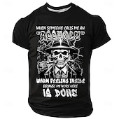 baratos Camisetas engraçadas para homens-Camiseta masculina babaca engraçada com gola redonda, roupa com estampa 3D, moda casual, manga curta, estilo clássico e legal