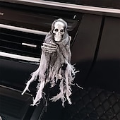cheap Car Pendants &amp; Ornaments-Car Dashboard Ornament Skeleton shaped car air freshener skull shaped design Halloween and gifts aromatherapy atmosphere is the perfect gift for Halloween