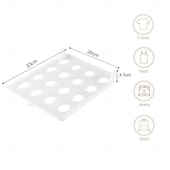 Недорогие Хранение вещей и организация пространства-Складная доска для хранения одежды из 5 предметов, складной органайзер для рубашек в шкафу, легко складывающаяся доска для хранения футболок, брюк и топов, инструмент для экономии места при