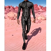 abordables Impresión-Trajes Zentai estampados Traje de cosplay Body Estampado Disfraz de carnaval Traje de Cuerpo Completo Hombre Mujer Disfraz Sexy Víspera de Todos los Santos Traje para Rendimiento Fiesta Mascarada