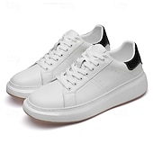billiga Herrsneakers-Vita herrsneakers - stilren och mångsidig, för aktiva herrar inom sport och vardagsbruk