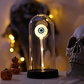 abordables Éclairage de Props d&#039;Halloween-Décoration d&#039;Halloween à LED alimentée par batterie, lumière de fête, globes oculaires lumineux d&#039;horreur et lumières d&#039;ambiance festives pour une utilisation intérieure et extérieure, décorations de