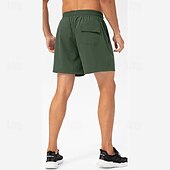 Недорогие Беговые шорты-Муж. Шорты для бега Тренировочные шорты С карманами Завышенная Нижняя часть Одежда для спорта и отдыха Для спортивного зала Тренировка Быстровысыхающий Легкость Тренажерный зал Баскетбол Спортивная