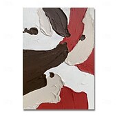 preiswerte Wabi Sabi-handgemaltes abstraktes Ölgemälde auf Leinwand, dekorativ, modern, Farbblock, strukturiert, Acryl, Wandkunst, Dekor für Zuhause, Bild, kein Rahmen