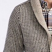preiswerte Herren Strickjacke-Herren Pullover Kleid Pullover Strickjacke Strickpullover Gerippt Stricken Normale Oberteile Gestrickt Gerippt Einfach Schalkragen Urlaub Mode Lässig Alltagskleidung Bekleidung Winter Frühling