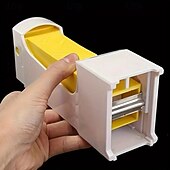 Недорогие Инструменты для выпечки-Маслорезка ABS с одним щелчком, дозатор масла и сыра с лезвием из нержавеющей стали для быстрого приготовления хлеба, тортов, завтраков
