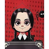 economico Cartone animato 3D della ragazza-Felpa con cappuccio grafica da cartone animato per ragazze, carina, estiva, gotica, a maniche lunghe, traspirante, alla moda, per Halloween, per ragazze
