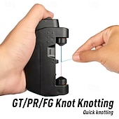 Χαμηλού Κόστους Βελτίωση του σπιτιού-ηλεκτρικό δόλωμα gt κόμπος επαγγελματικό εργαλείο ψαρέματος φορητό καλώδιο leader PE ηλεκτρική αυτόματη συσκευή δεσίματος κόμπων αξεσουάρ για ψαράδες εξωτερικού χώρου θάλασσα ποτάμι λίμνη