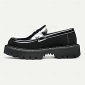 Недорогие Кожаные лоферы премиум-класса-Мужские пенни-лоферы из натуральной кожи, винтажные коричневые, деловые, повседневные туфли для повседневной носки и вечерних мероприятий