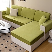 ieftine Cuvertură Canapea-husă de canapea tip chenille cu acoperire completă - husă universală elastică, stil nordic modern, protector de mobilier pentru toate anotimpurile
