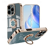 Χαμηλού Κόστους iPhone Θήκες-τηλέφωνο tok Για iPhone 17 Pro Max 17 Air 16 15 14 Pro Max Plus 16e 13 Pro Max Πίσω Κάλυμμα Μαγνητική Σταντ ποδηλάτου Ανθεκτική σε πτώσεις Ρετρό TPU