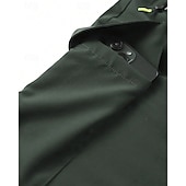 economico Pantaloni cargo-Per uomo Pantaloni Cargo Pantaloni Coulisse Elastico in vita Multi-tasche Semplice Indossabile All&#039;aperto Quotidiano Campeggio &amp; Escursionismo Moda Classico Nero Verde militare