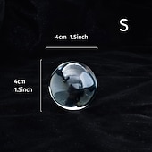 tanie Rzeźby-Okrągła Sztuczna Kryształowa Kula – Ornament Dekoracyjny do Domu Dekoracyjny Rękodzieł Odpowiedni do Dekoracji Domowej i Prezentów dla Dzieci