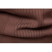 billige Herre Elite Genser og Cardigans-Herre Pullover genser Strikke Vanlige topper Fargeblokk Knapper Helfarge Polokrage Årgang Daglig Skole Hjem Klær Vår Høst Blå Brun S M L