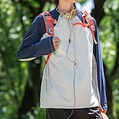 Недорогие Топы-Муж. Рубашка для туризма и прогулок Рубашка с застежкой-молнией на четверть Футболка с защитой от ультрафиолета Длинный рукав Верхняя часть На открытом воздухе УФ-защита от солнца Быстровысыхающий