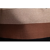 abordables Pulls et cardigans élites pour hommes-Homme Pull Tricoter Hauts Réguliers Demi-zip Bandes Rayé Col montant ancien Frais École Vacances Vêtement Tenue Printemps Automne Noir Violet S M L