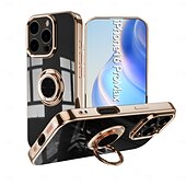 Χαμηλού Κόστους iPhone Θήκες-τηλέφωνο tok Για iPhone 17 Pro Max 17 Air 16 15 14 Pro Max Plus 16e 13 Pro Max Πίσω Κάλυμμα Μαγνητική Σταντ ποδηλάτου Ανθεκτική σε πτώσεις Ρετρό TPU