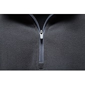 economico Felpe e Sweatshirt Elite da Uomo-Per uomo Felpa con zip corta Nero Blu marino Blu Verde Cachi Collo Alto Semplice Lavoro Sport &amp; Outdoor Casuale senza stampa Cool Casual Maglione Primavera Autunno Abbigliamento Felpe con cappuccio