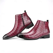 preiswerte Chelsea -Stiefel-Chelsea-Stiefel für Herren, Business-Casual-Stiefeletten zum Hineinschlüpfen für Büro und Alltag