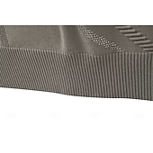 billige Herre Elite Genser og Cardigans-Herre Pullover genser Strikke Vanlige topper Jacquard Knapper Helfarge Polokrage Elegant Årgang Skole Hjem Klær Vår Høst Mørk Marineblå Kakifarget S M L