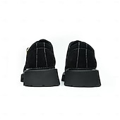 abordables Chaussures de Costume Classiques-Chaussures à boucle en cuir suédé marron pour homme - Chaussures classiques en cuir de vachette véritable de première couche pour le bureau et les occasions formelles
