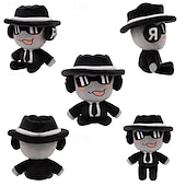 baratos Figuras de pelúcia de Anime e Jogos-Almofada de pelúcia de 8 polegadas com desenho animado do jogo Forsaken Chance para decoração de quarto para fãs de videogame