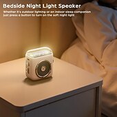 Недорогие Динамики-Магнитная мини-колонка Bluetooth P6, небольшая портативная беспроводная Bluetooth-колонка с громким звуком, часами, ночником и поддержкой TF-карт для домашнего офиса, путешествий на природе, кемпинга,