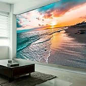 Недорогие Настенные гобелены-гобелен Одеяло Гобелены 森林 3D Спальня Гостиная Общежитие Украшения Стена Дверь Фон