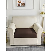 baratos Capa para assento de Sofá &amp; Apoios de Braços-Capa de almofada de assento Floral Fios Tingidos Microfibra Capas de Sofa