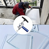 cheap Down to $30-2-in-1 Manual Glass &amp; Tile Cutter with Diamond Roller Wheel - Precision Cutting Tool for DIY &amp; Construction, Adjustable Metal Base &amp; Clamps, Lightweight Portable Design