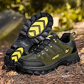 cheap Hiking Boots-Men's Durable Hiking Shoes with Anti-Slip Sole, Shock-Absorbing Outdoor Trekking Sneakers for Climbing, Camping and Travel